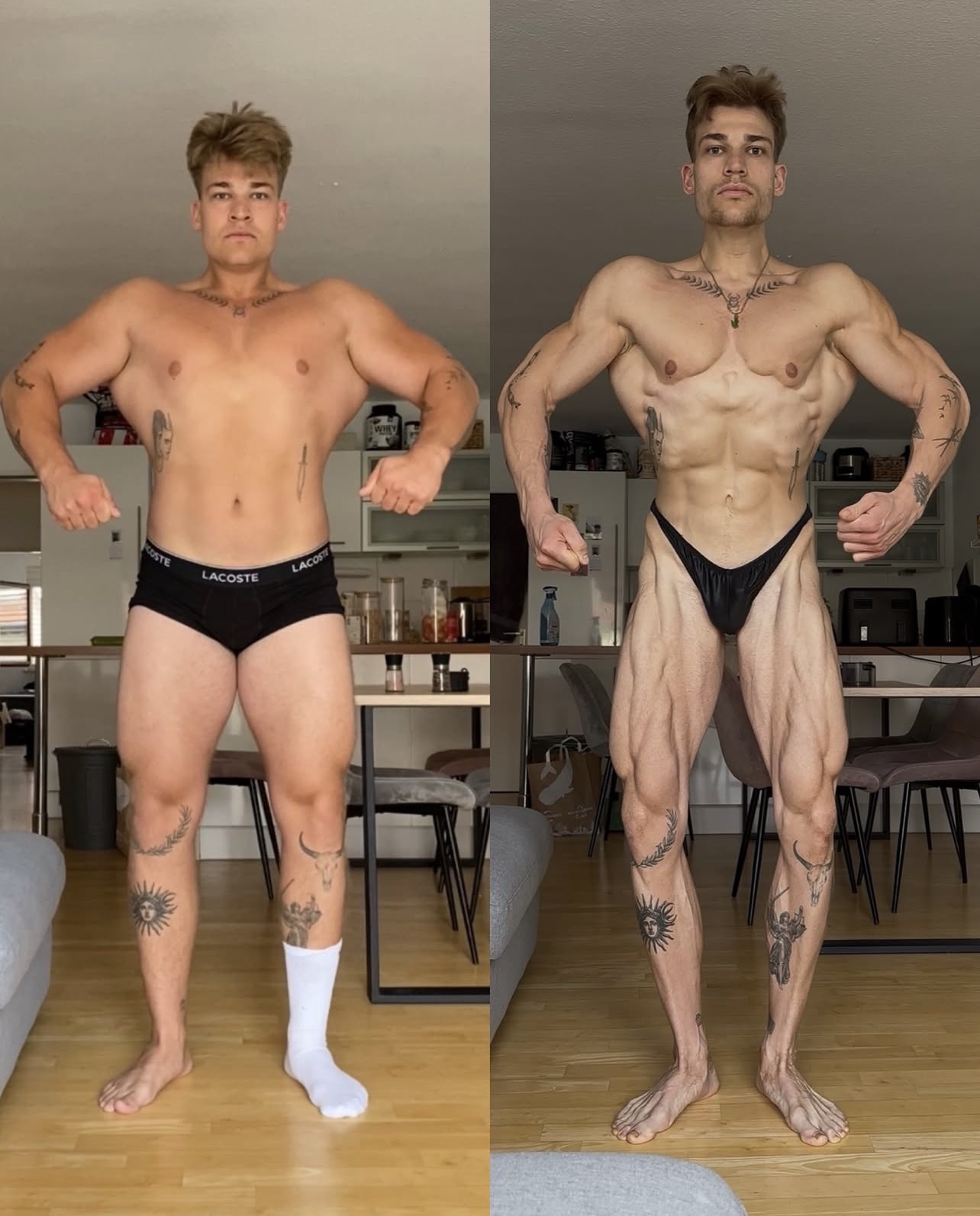 Philipp Transformation Vorher Nachher