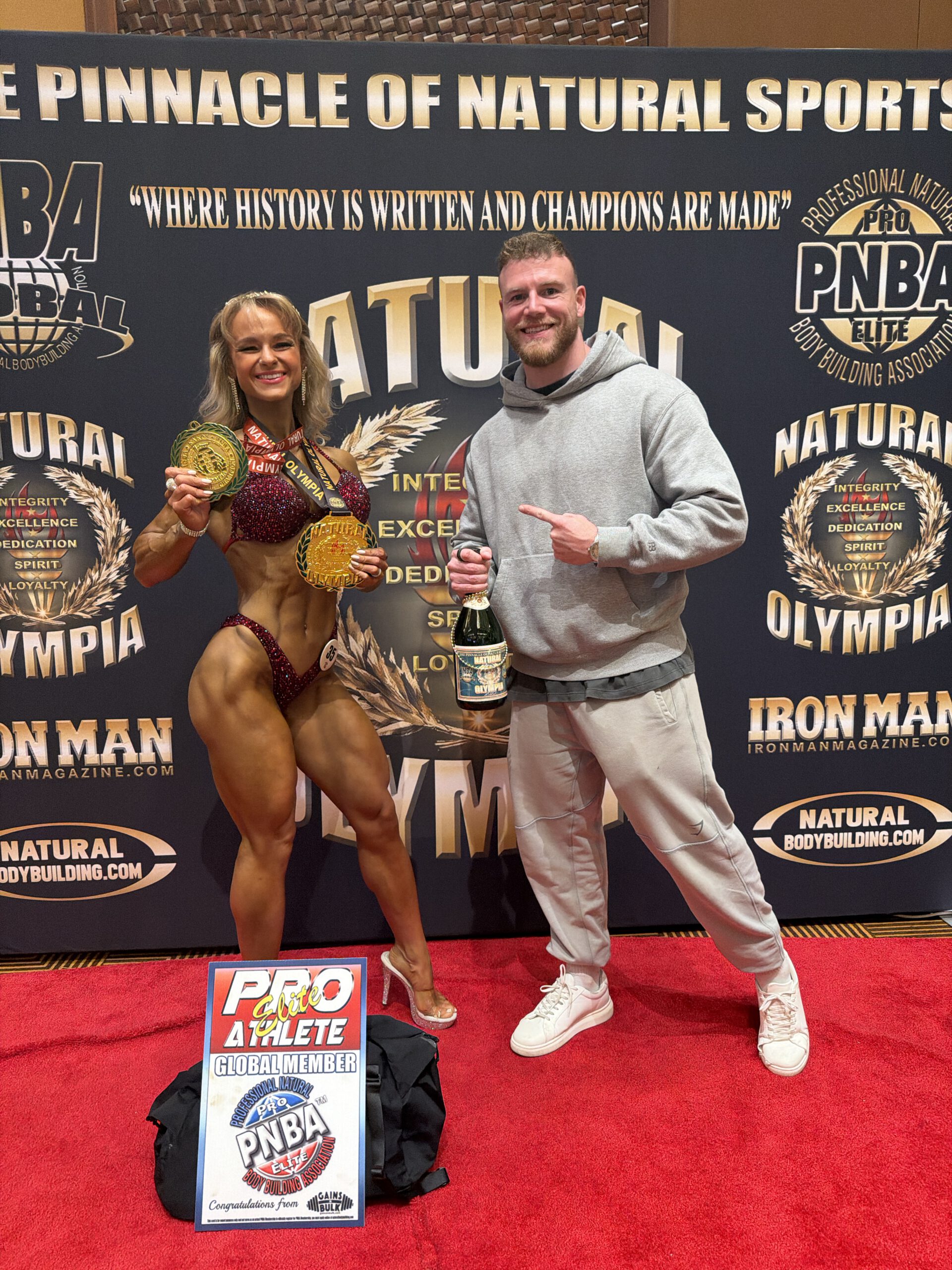 Rebecca Olympia Pro Show Champion