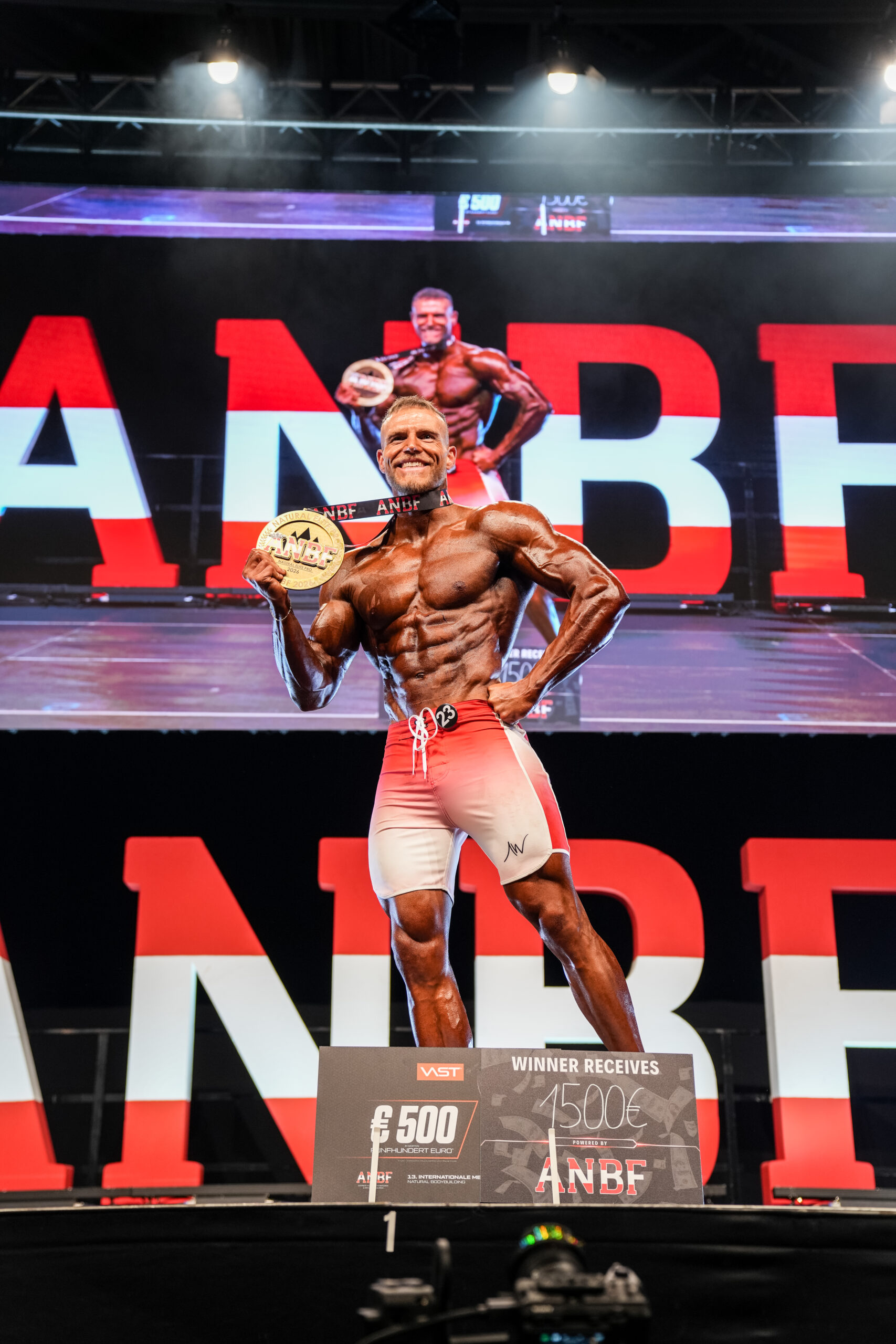 Sven Dominke ANBF Natural Elite Pro Men's Physique Champion 2026 & WNBF Pro